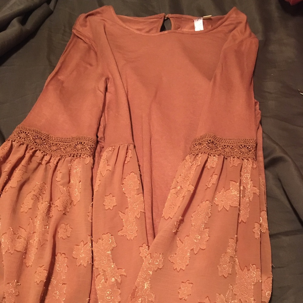 Light plum Alya blouse